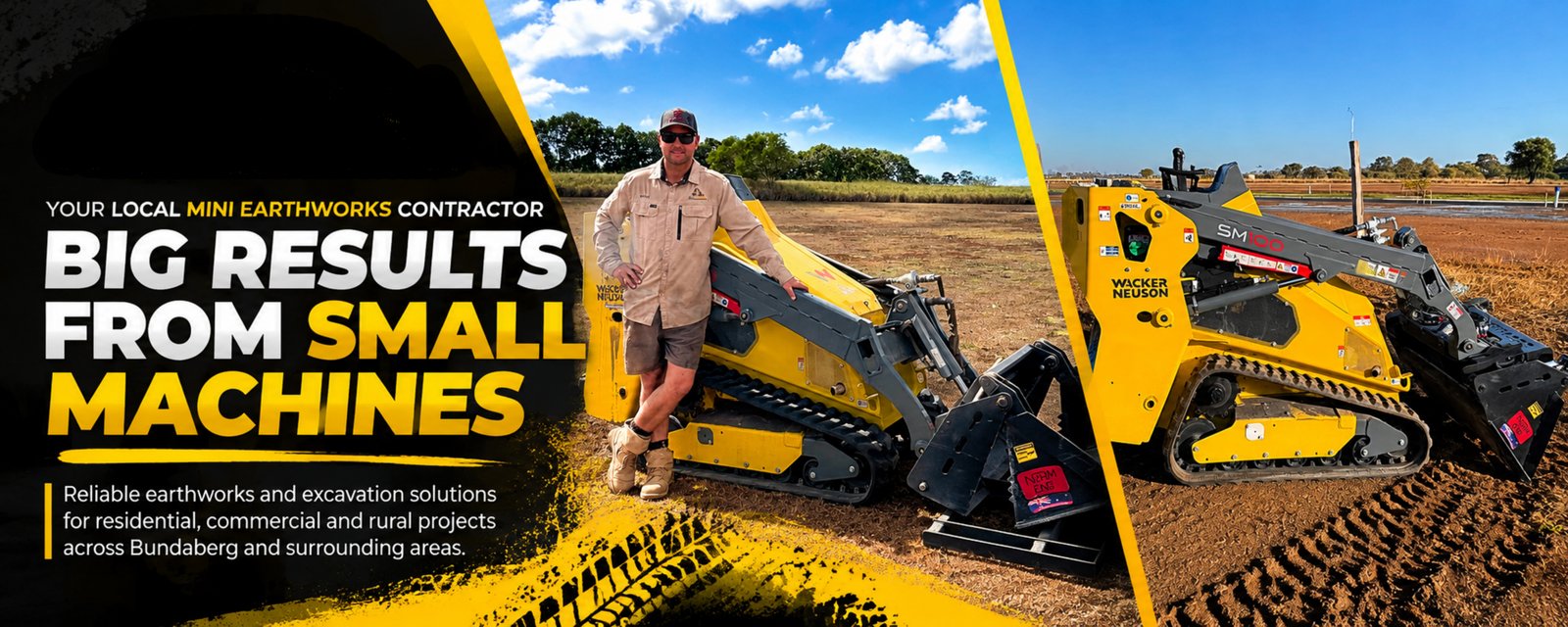 All Access Mini Earthworks project site